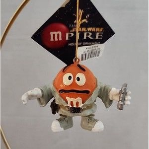 Star Wars MPIRE Orange M&M Luke Skywalker Christmas Holiday Ornament